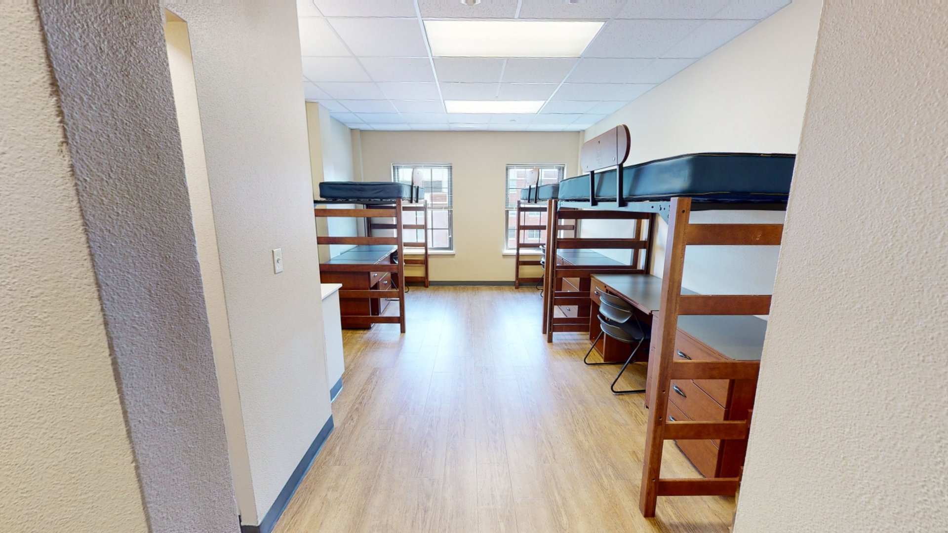 Martin Hall: Triple Room Community Bath