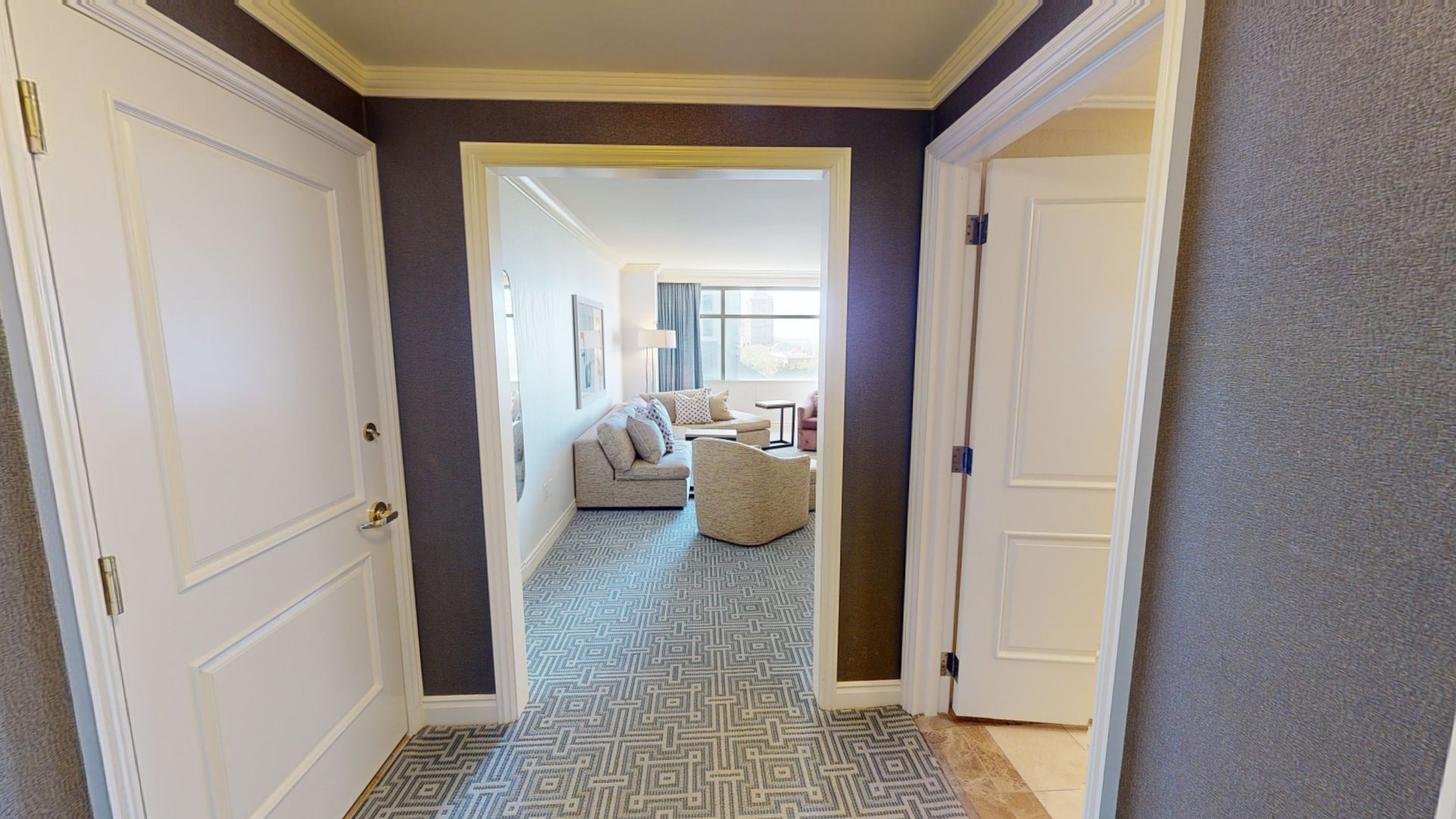 Quad Room with 1.5 Bathroom