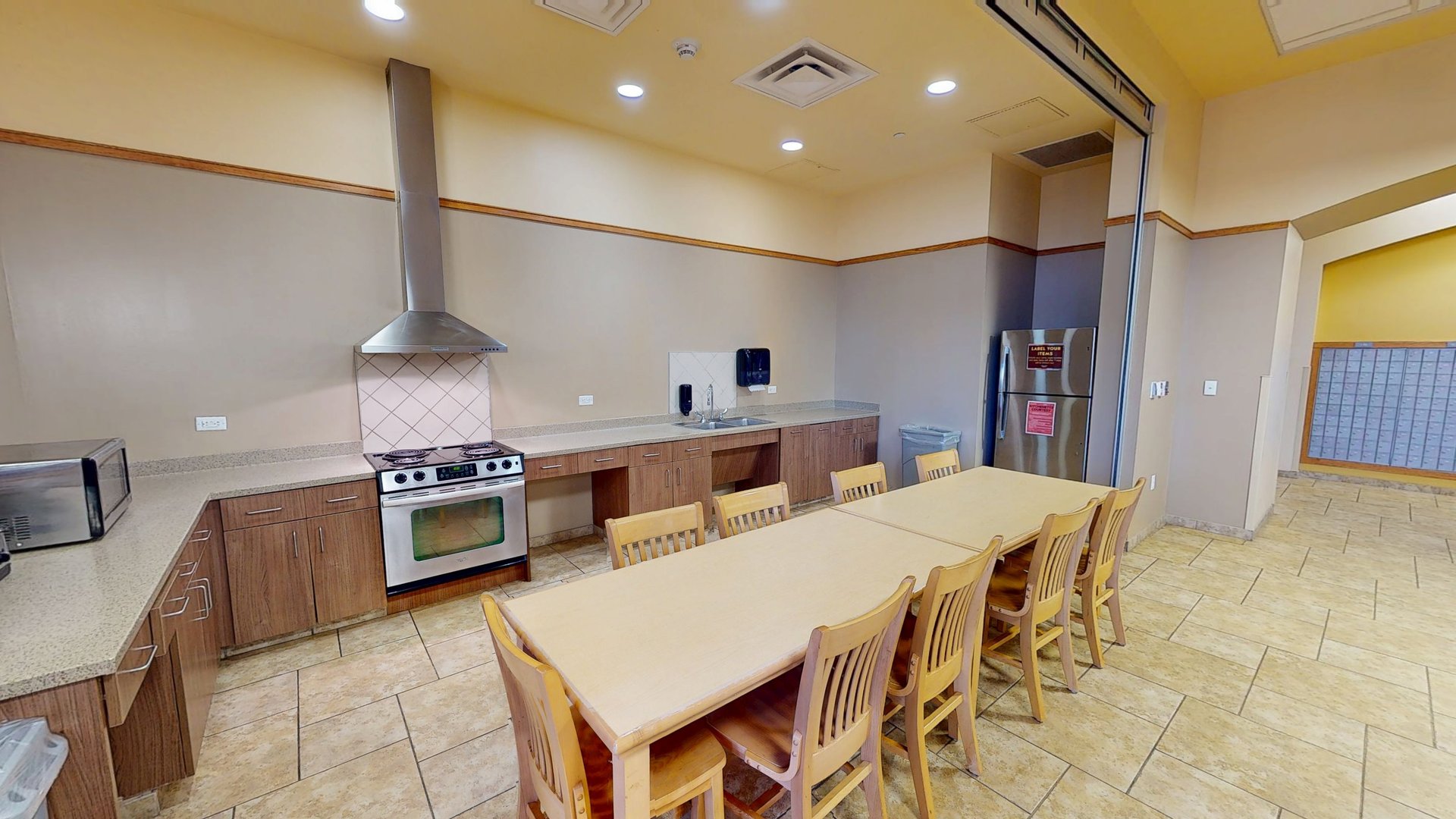 Falls & Sayers Halls Kitchen