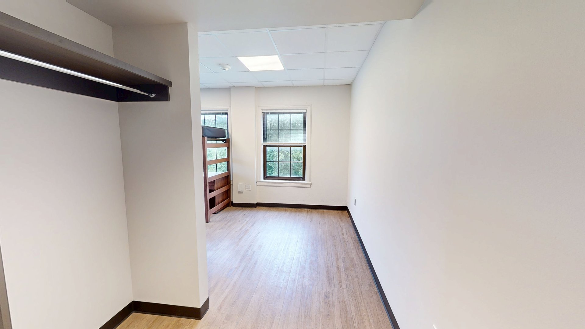 Memorial Hall: Double Room Pod Bath