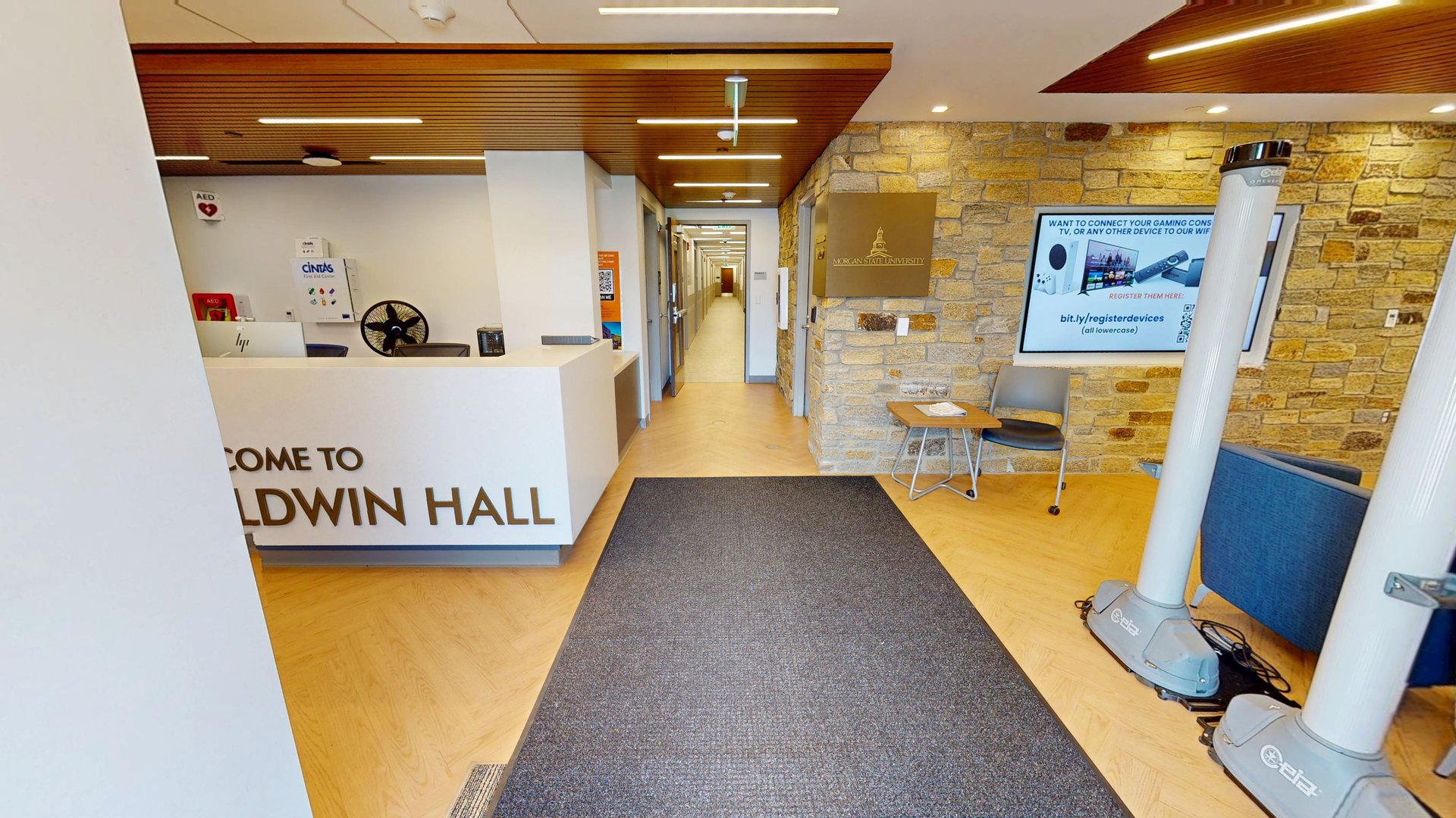 Baldwin Hall Lobby Area