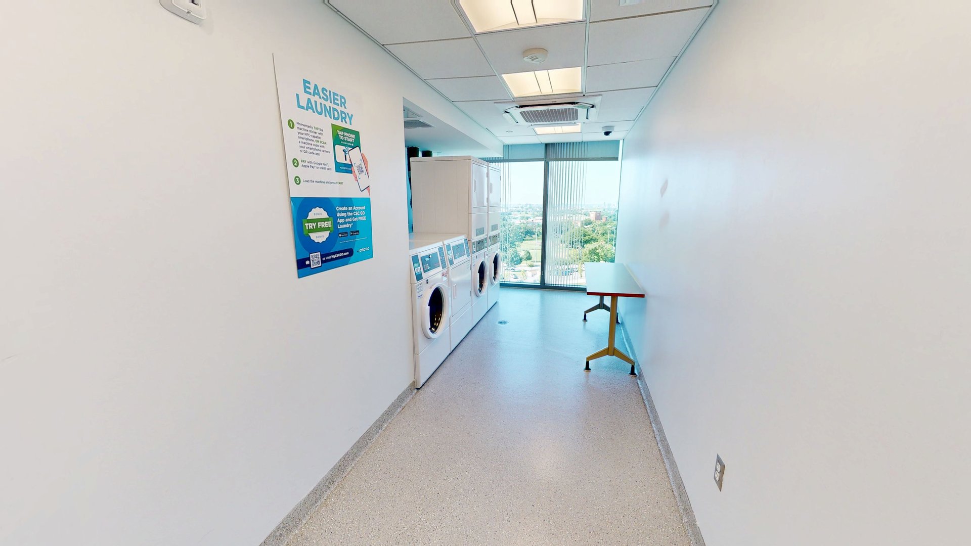 Legacy Hall Laundry Room
