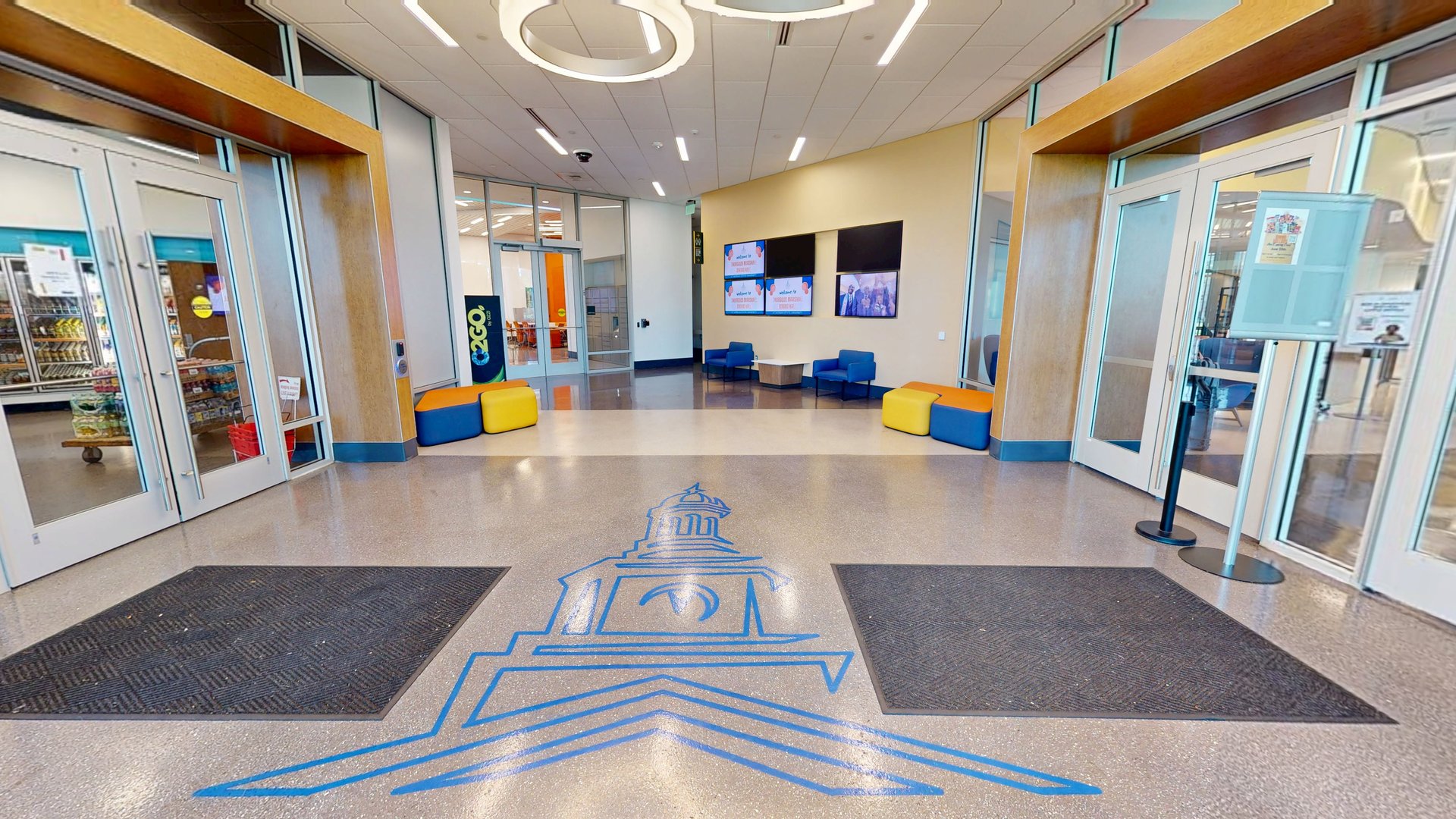 Connecting Space Legacy Hall and Thurgood Marshall Hall