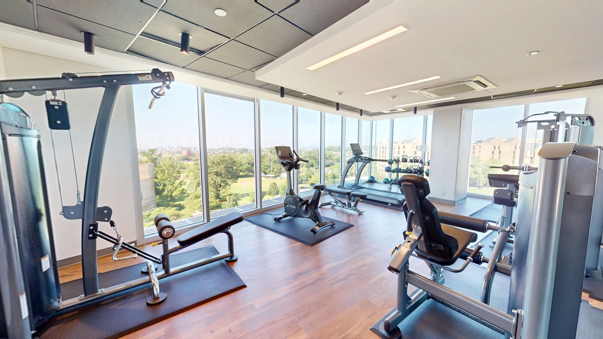 Thurgood Marshall Hall Workout Room