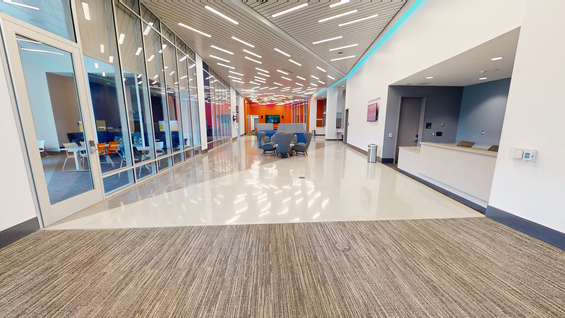 Legacy Hall Lobby Area