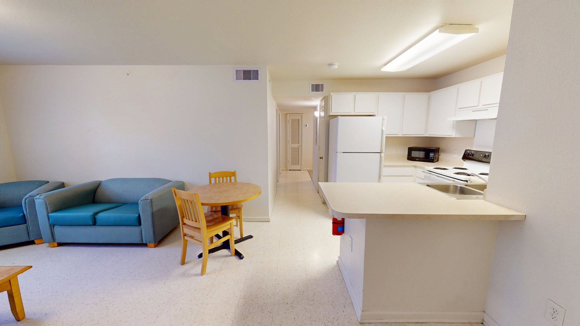 Compass Point 2 Bedroom 1.5 Semi-Private Bath Apartment