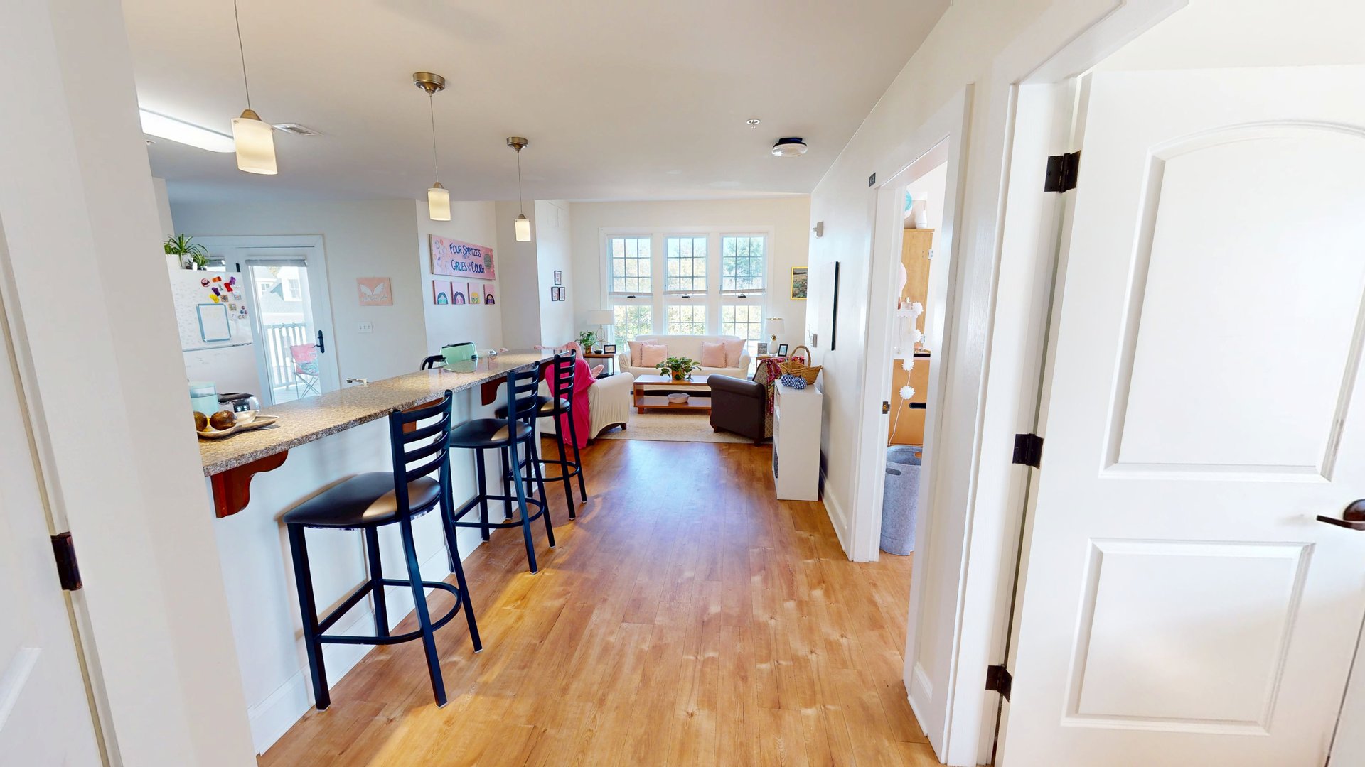 The Village Apartments, Civic A & B