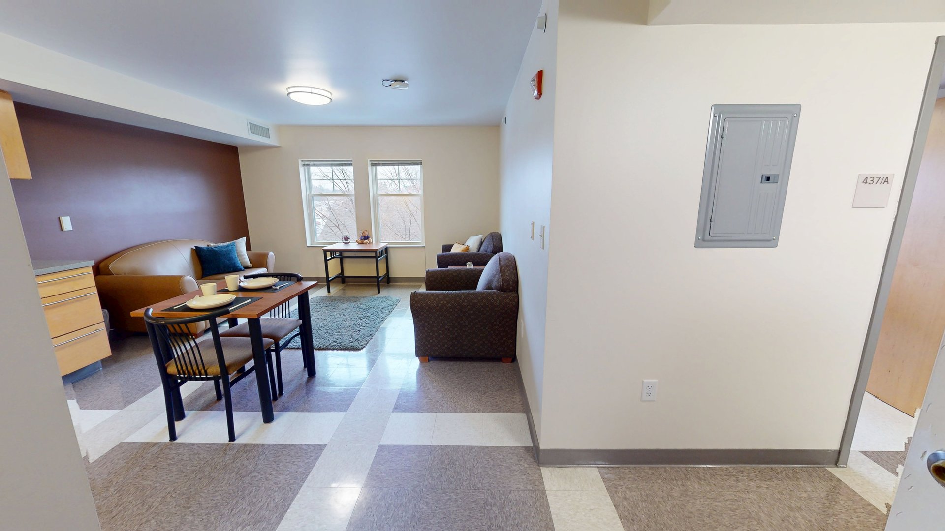 2 Bed/ 1 Bath – Type F