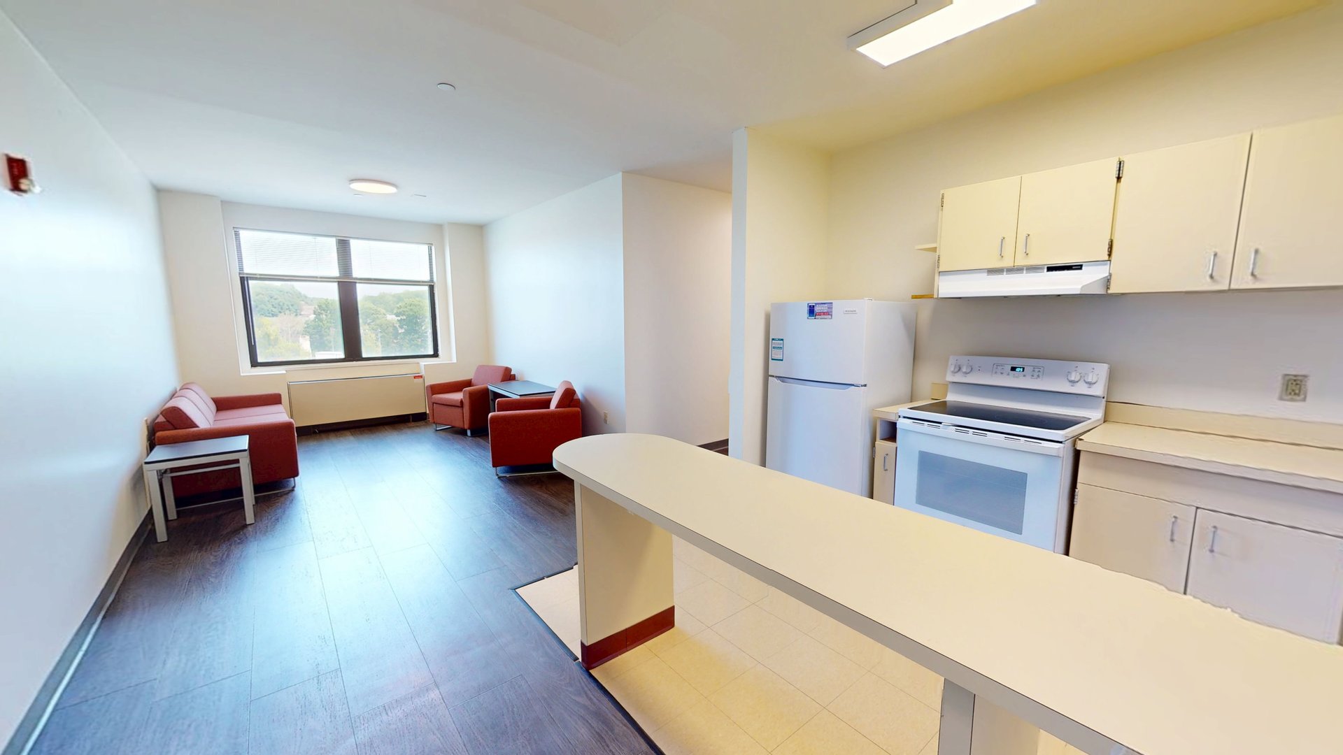 Village 1 Double, 2 Single Bedroom Apartment – A,B, H, I Apartments