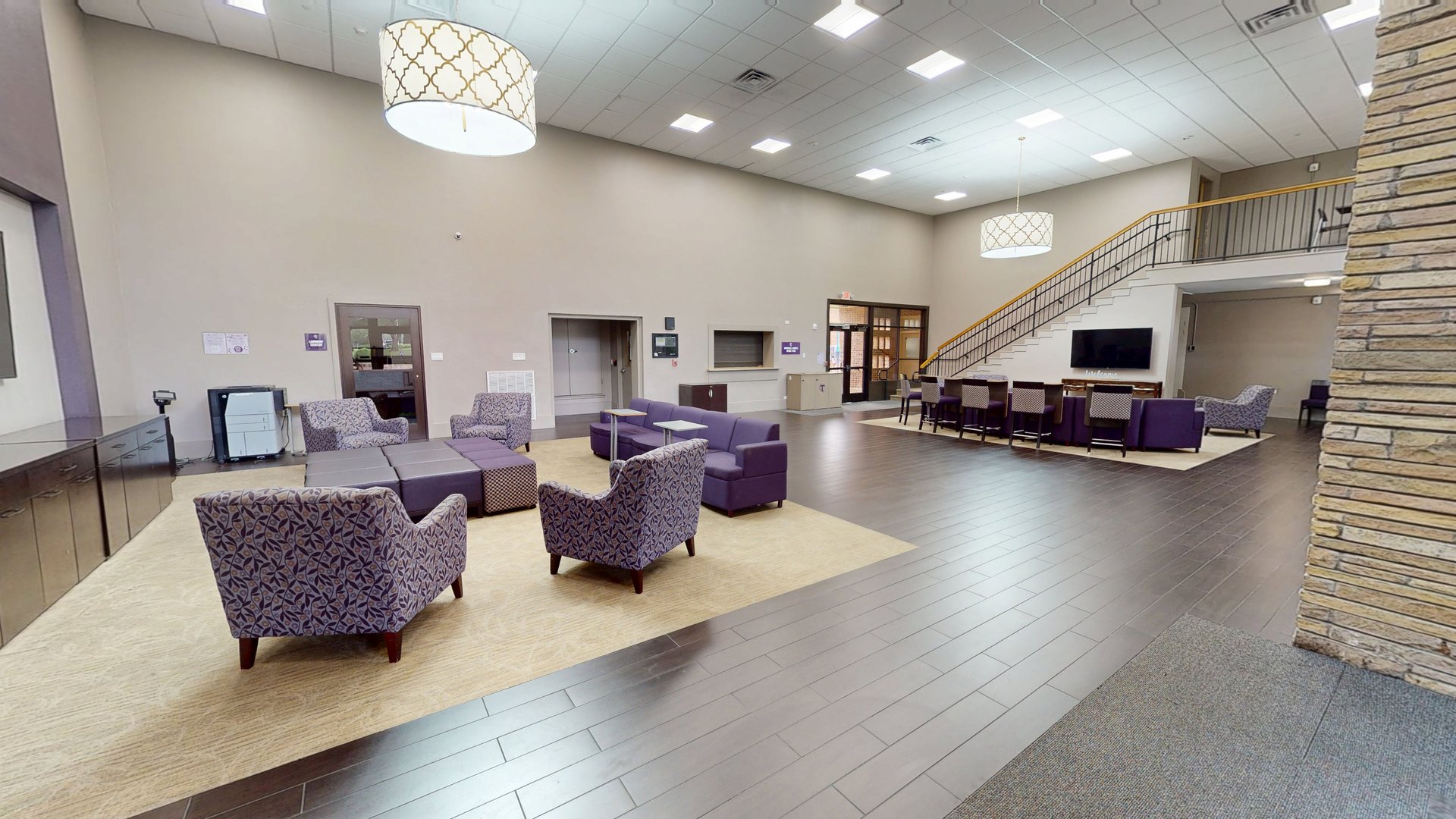 Hunewell Hall Lobby