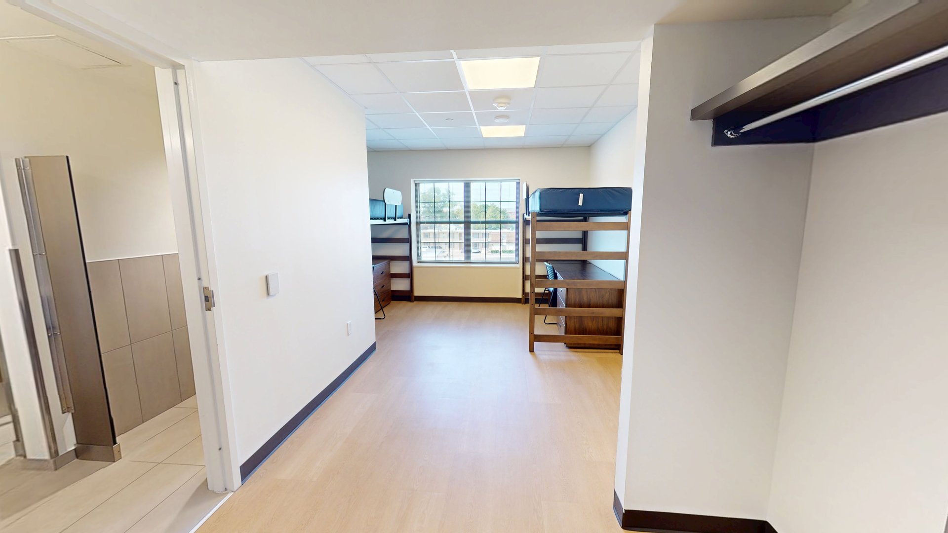Allen & Dawson Halls: Double Room Shared Bath